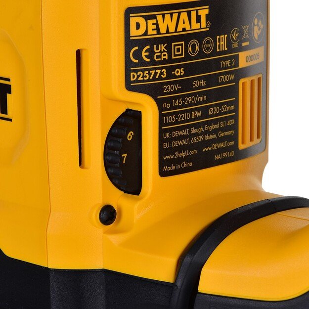 Perforatorius SDS-MAX 1700W D25773K DEWALT