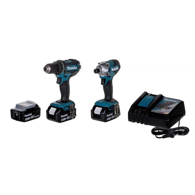 SET Combo 18V 3x5,0Ah MAKPAC DLX2339JX1 MAKITA