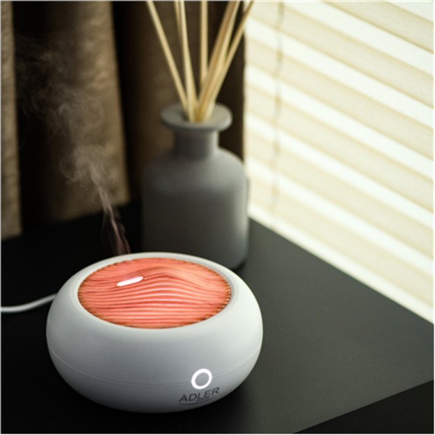 Adler | AD 7969 | USB Ultrasonic aroma diffuser 3in1 | Ultrasonic | Suitable for rooms up to 25 m2 | White