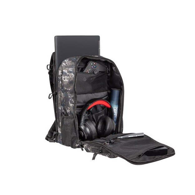 GENESIS LAPTOP BACKPACK PALLAD 450 CAMO LITE 15.6 