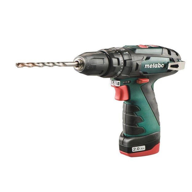 METABO IMPACT DRILL DRIVER 10.8V 34/17Nm 2x2.0Ah LI-ION POWERMAXX SB BASIC