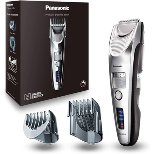 Panasonic | Electric Hair Clipper | ER-SC60-S803 | Cordless | Number of length steps 38 | Silver