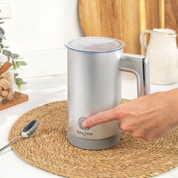 Salter EK6359MMSVDE Aspen Milk Frother Silver 4