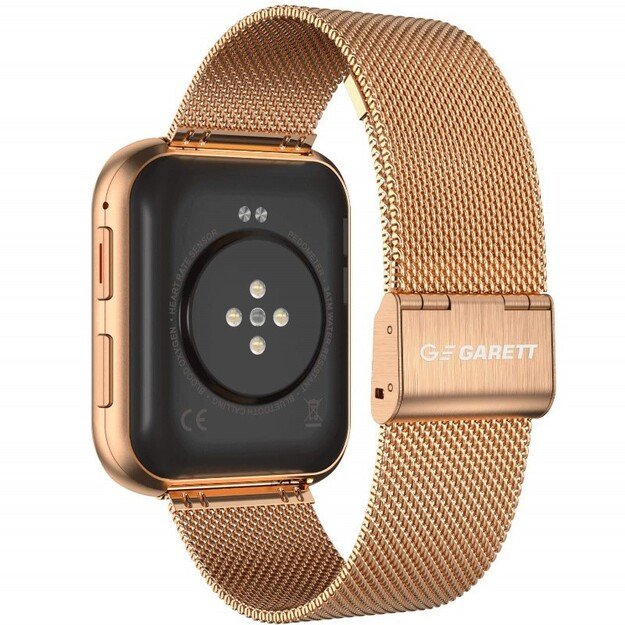 I&scaron;manusis laikrodis su lietuvi&scaron;ku meniu Garett GRC MAXX Gold steel 3