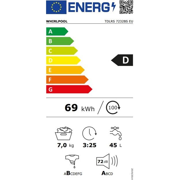 WHIRLPOOL TDLRS 7232BS EU 3