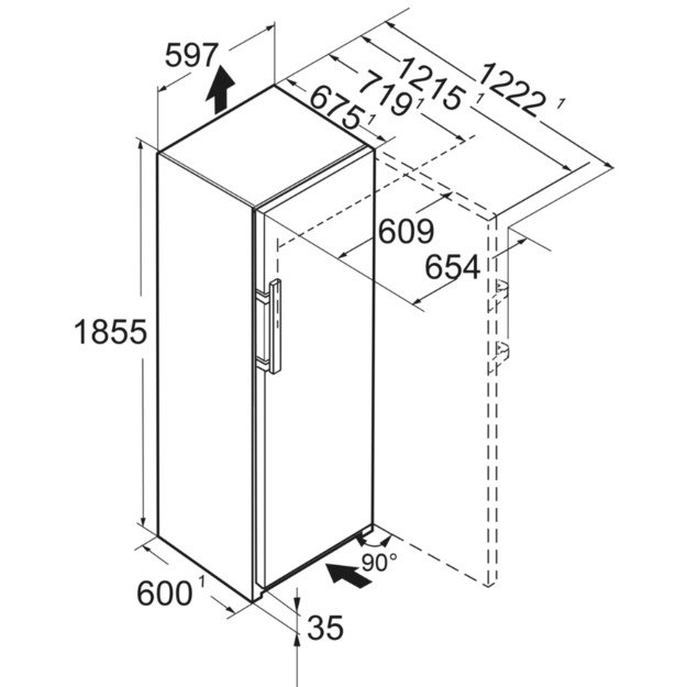 &Scaron;aldytuvas LIEBHERR SRsdd 5230