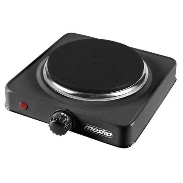Mesko | Hob | MS 6508 | Number of burners/cooking zones 1 | Rotary | Black | Electric