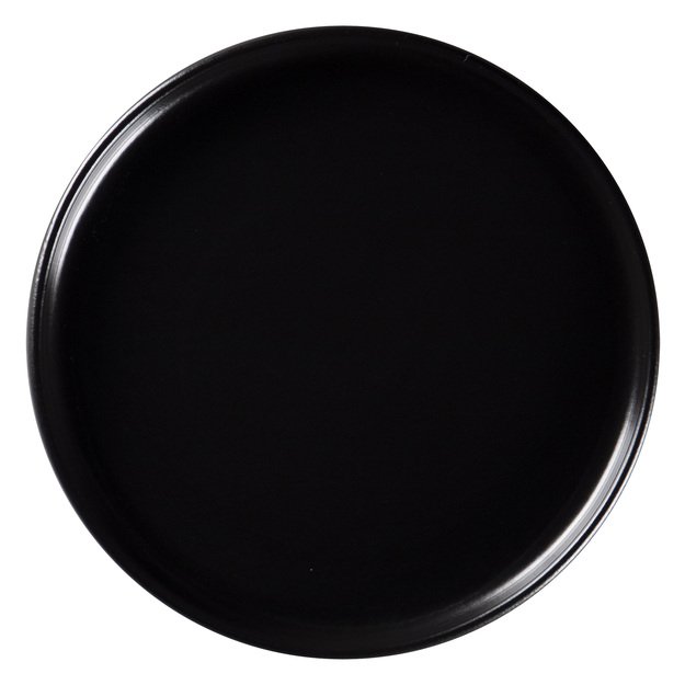 Lid plate, 20 cm, black, Nordic