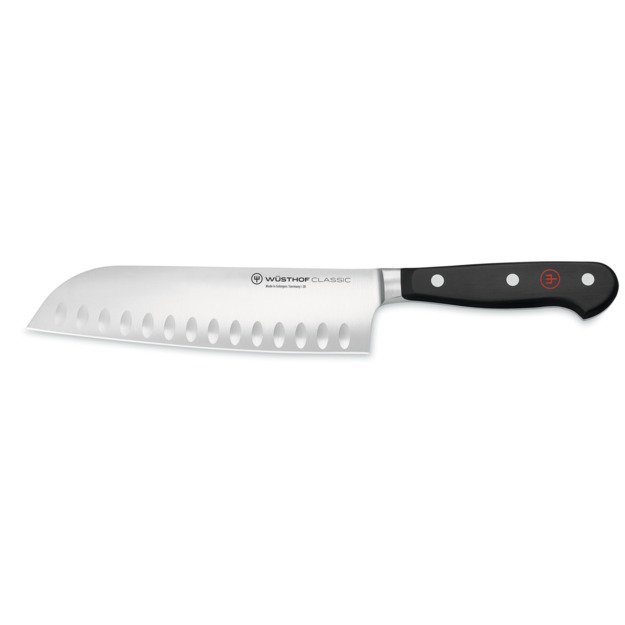 Santoku knife, 17 cm, spherical grind, Classic
