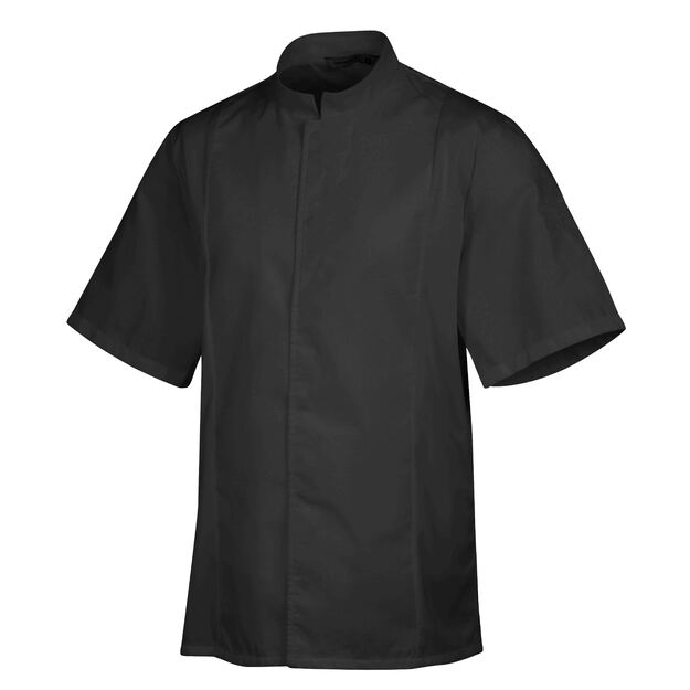 Short-sleeve jacket, black, L, Siaka