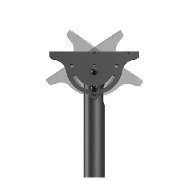 Neomounts CL35-340BL22 Dual Monitor/TV Mount Ceiling | Adjustable Height 5