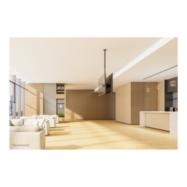 Neomounts CL35-340BL22 Dual Monitor/TV Mount Ceiling | Adjustable Height 3