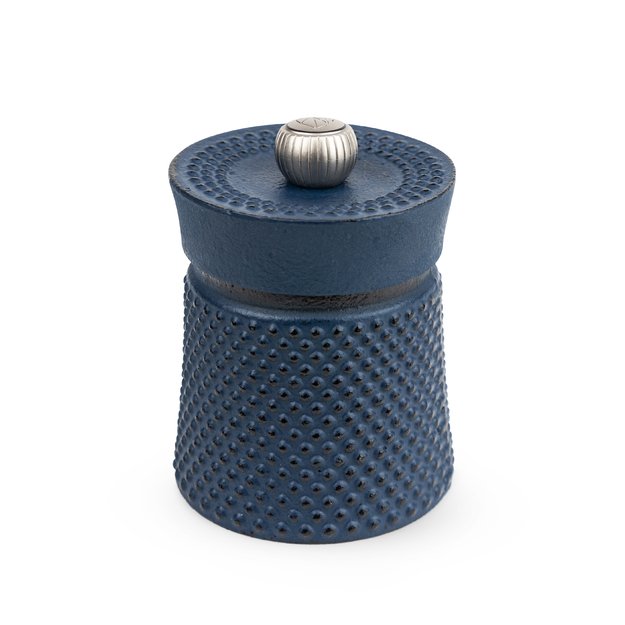 Pepper grinder, 8 cm, blue, Bali Cast Iron