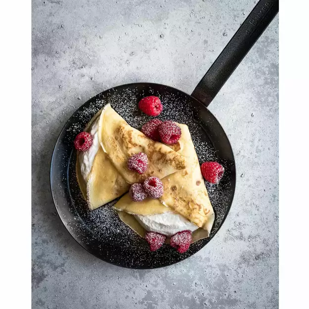 DE BUYER 24 cm #OUTDOOR blynų keptuvė 1