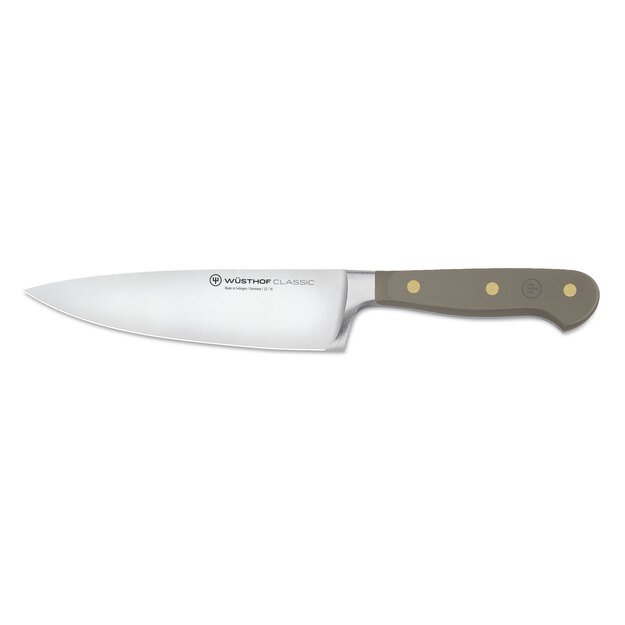 Chefs knife, 16 cm, grey, Classic Colour