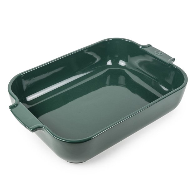 PEUGEOT APPOLIA stačiakampis indas 36 cm žalias