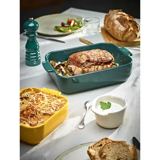 PEUGEOT APPOLIA stačiakampis indas 36 cm žalias 1