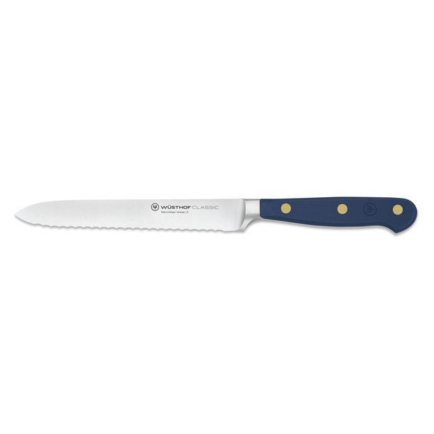 Universal knife, 14 cm, navy-blue, Classic Colour