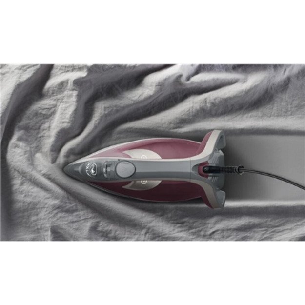 TEFAL | FV6870E0 | Steam Iron | 2800 W | Water tank capacity 270 ml | Continuous steam 40 g/min | Red/Grey 2