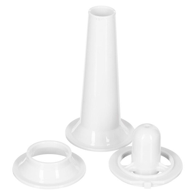 MPM MMM-05 mincer 650 W Stainless steel, White 5