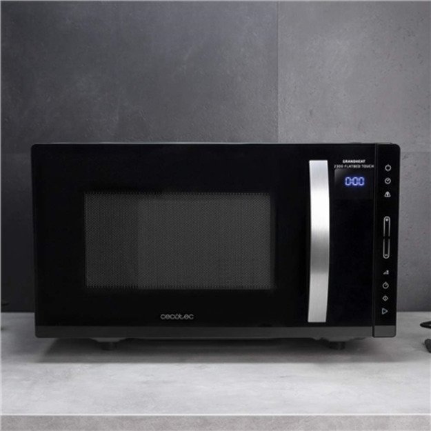 Cecotec Microwave Oven | GrandHeat 2300 Flatbed Touch Black | Free standing | 23 L | 800 W | Black 1