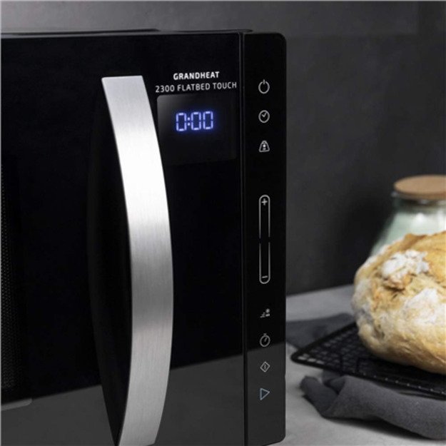 Cecotec Microwave Oven | GrandHeat 2300 Flatbed Touch Black | Free standing | 23 L | 800 W | Black 2