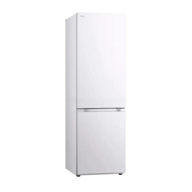 LG Refrigerator | GBV21L0ESW | Energy efficiency class E | Free standing | Combi | Height 186 cm | No Frost system | Fridge net 7