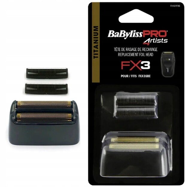 Tinklelio ir peiliukų rinkinys BaByliss PRO FXX3RFBE (FXX3SBE)