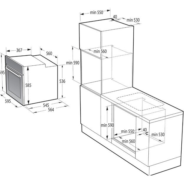 GORENJE BOS6737E06FBG