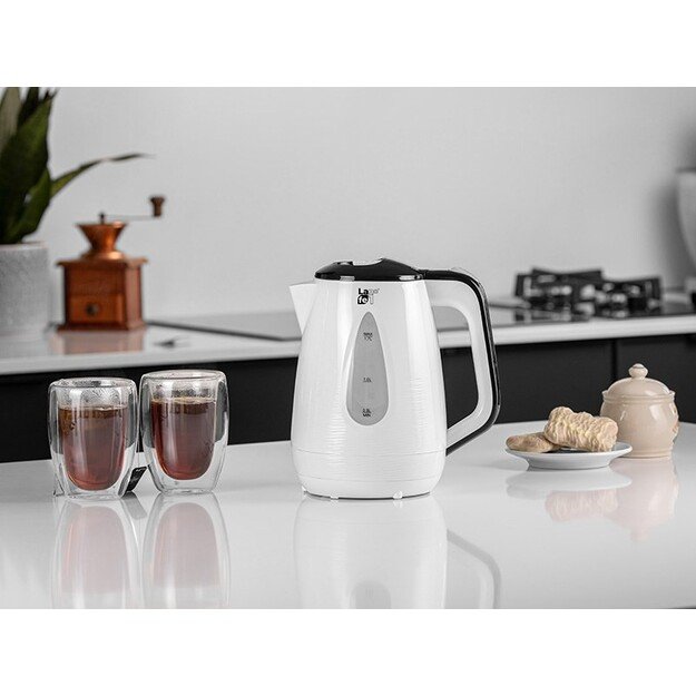 LAFE CEG018 white electric kettle 1.7 L Black, White 2200 W 3