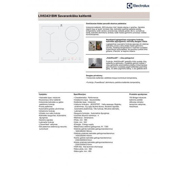 ELECTROLUX LIV63431BW 3