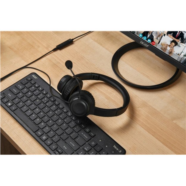 Acer Office Headset, Black 2