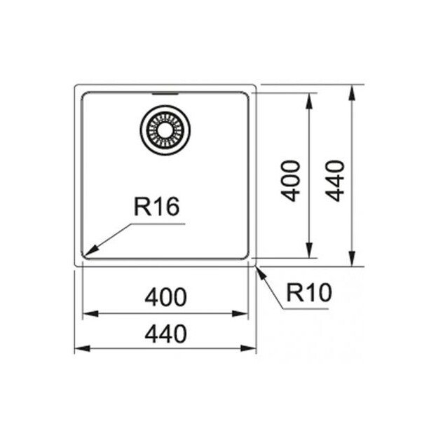 FRANKE Maris MRX 210-40, 127.0531.809 1