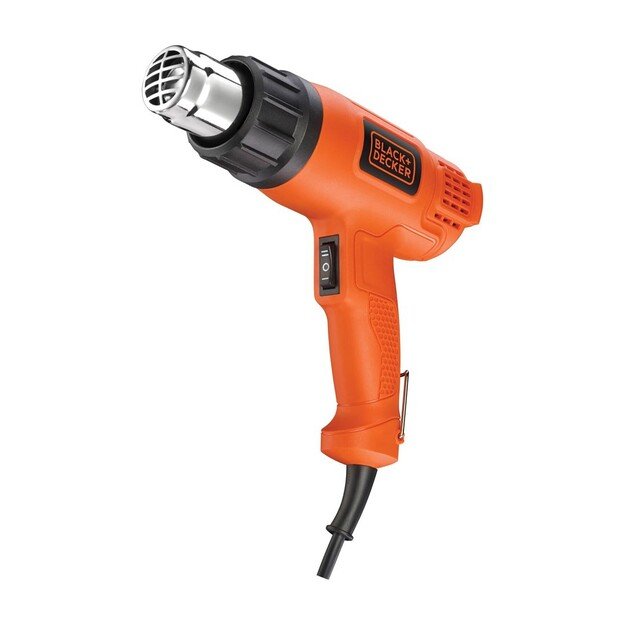 Black & Decker KX1650-QS heat gun Hot air gun 740 l/min 600 &deg;C 1750 W Black, Orange