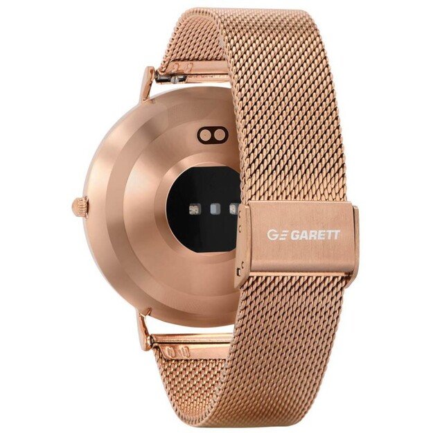 Išmanusis laikrodis su lietuvišku meniu Garett Verona gold steel 4