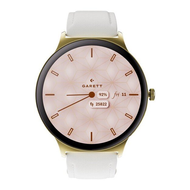 I&scaron;manusis laikrodis su lietuvi&scaron;ku meniu GARETT Verona 2 Glow Gold steel 10