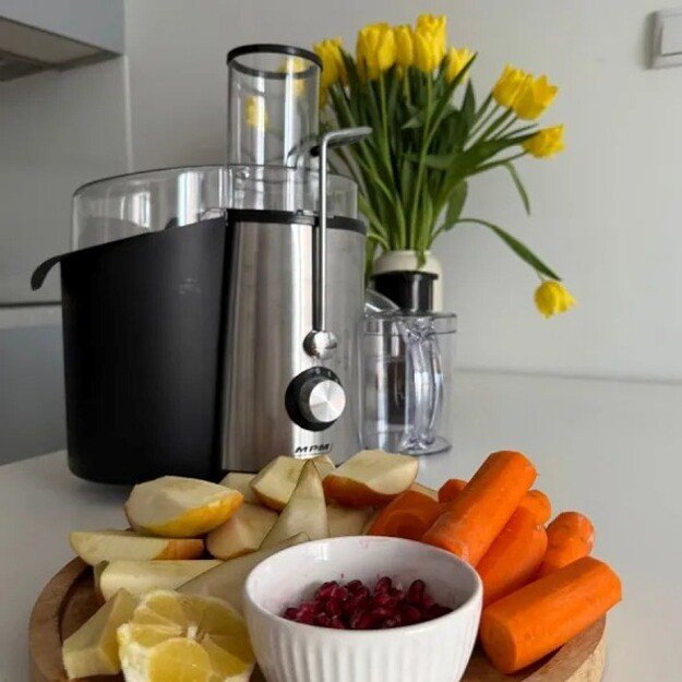 MPM MSO-18-M Juicer 1000 W Black, Silver