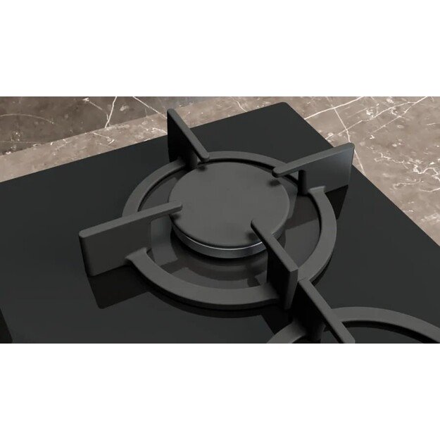 Siemens EP6A6PI10 hob Black Built-in Gas 4 zone(s)