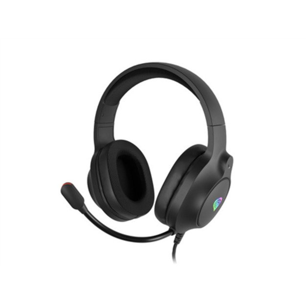 Genesis Gaming Headset | Neon 213 RGB | Wired | Over-Ear | Microphone | Black