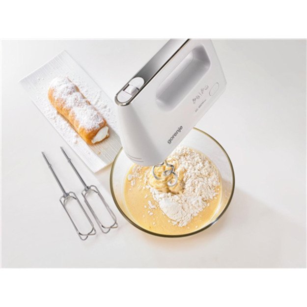 Gorenje | Hand Mixer | M460CDC | Hand Mixer | 460 W | Number of speeds 5 | Turbo mode | White 1