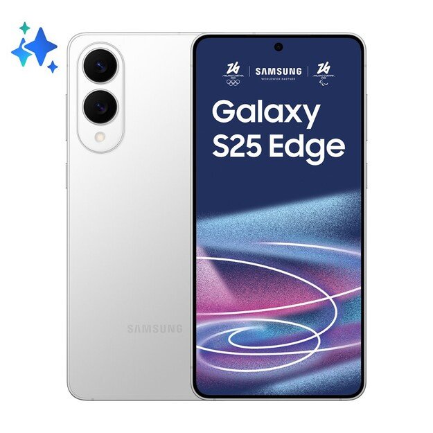 Samsung Galaxy S25 Edge 17 cm (6.7 ) Dual SIM Android 15 5G USB Type-C 12 GB 256 GB 3900 mAh Silver
