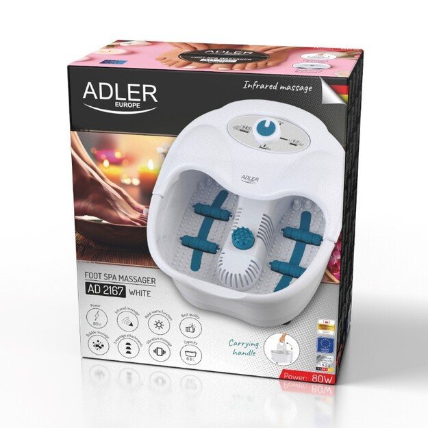 Pėdų masažuoklis ADLER AD-2167W
