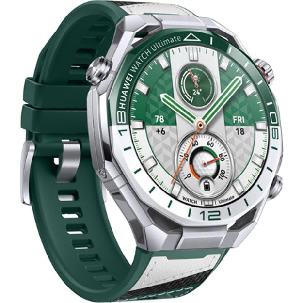 Huawei WATCH Ultimate 2 eSIM | Smart watch | AMOLED | 1.5 inch | Waterproof | Green and White