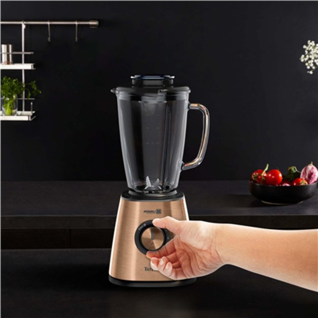 TEFAL | Blender | BlendForce BL439G10 | Tabletop | 800 W | Jar material Glass | Jar capacity 1.75 L | Ice crushing | Copper