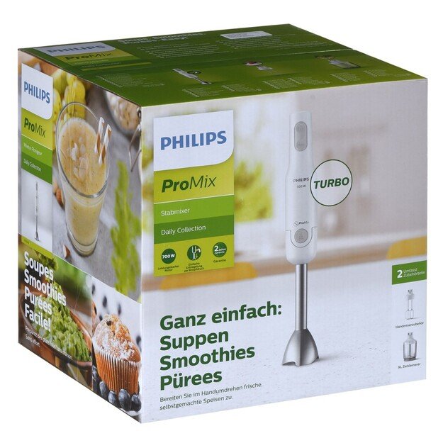 Philips Daily Collection HR2546/00 blender Immersion blender 700 W White