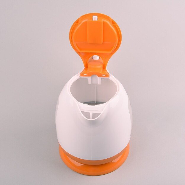 Feel-Maestro MR012 orange electric kettle 1 L Orange, White 1100 W 1