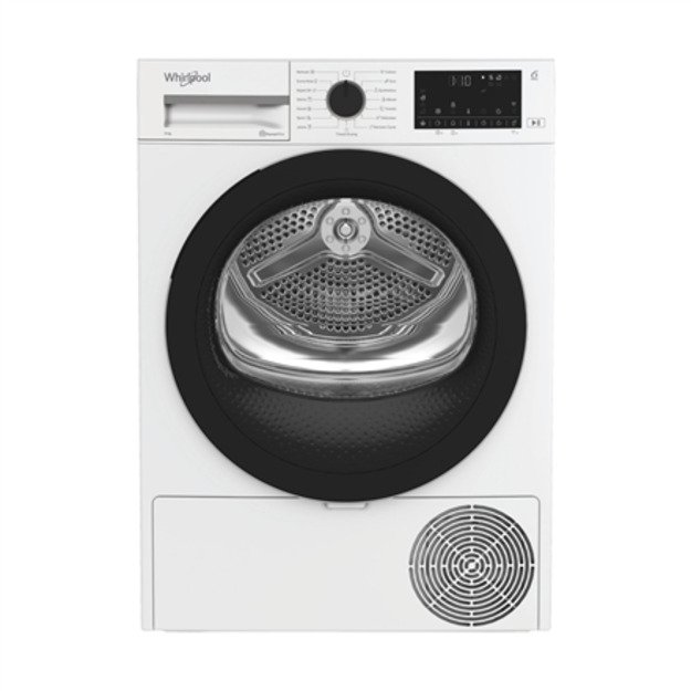 Whirlpool Dryer Machine | WP D9 WBS EE | Energy efficiency class D | Front loading | 9 kg | Heat pump | Digital | Depth 61 cm |