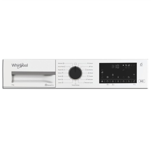 Whirlpool Dryer Machine | WP D9 WBS EE | Energy efficiency class D | Front loading | 9 kg | Heat pump | Digital | Depth 61 cm |