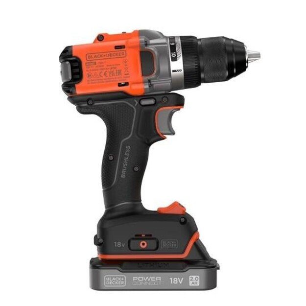 Suktuvas gręžtuvas 18V BLD682XN-XJ BLACK and DECKER