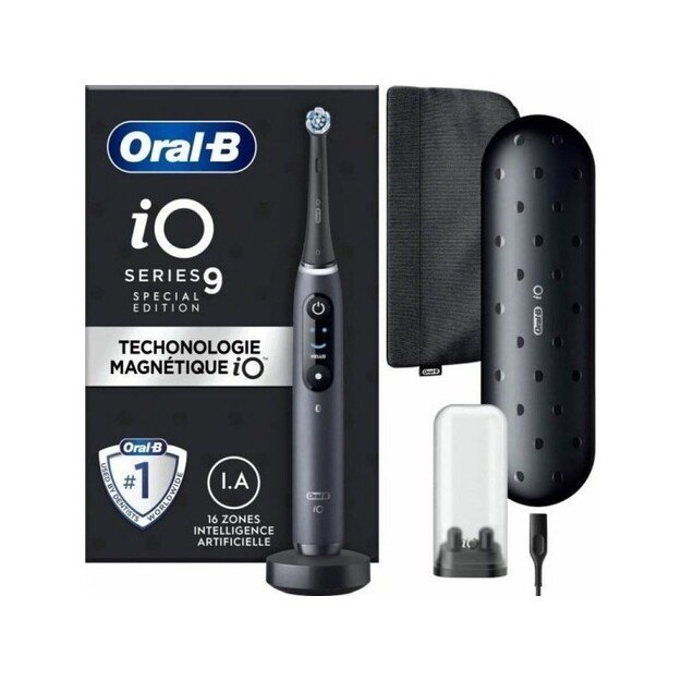 Oral-B Electric Toothbrush | iO9 Series | Rechargeable | For adults | Number of brush heads included 1 | Number of teeth brushin